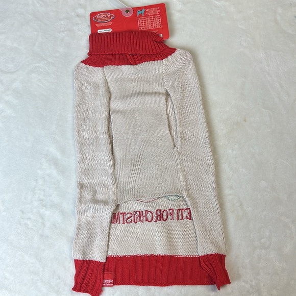 Rudolph The Red Nosed Reindeer Yeti For Christmas Sweater Dog Outfit - Picture 3 of 4